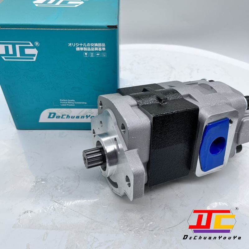 Komatsu PC78US-6 Escavatore pompa idraulica 708-3T-04610 due ingranaggi reticolati