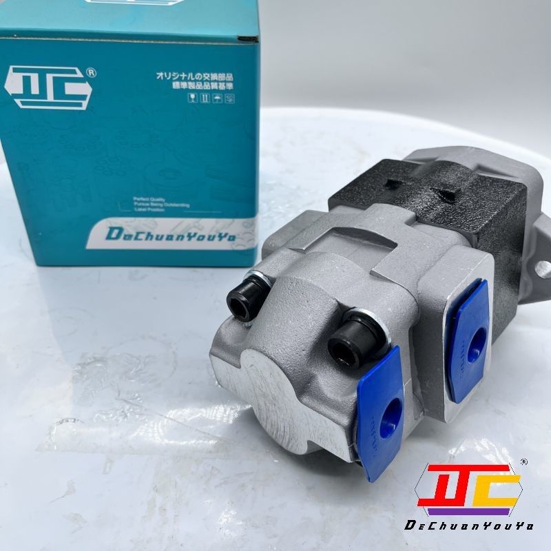 Komatsu PC78US-6 Escavatore pompa idraulica 708-3T-04610 due ingranaggi reticolati