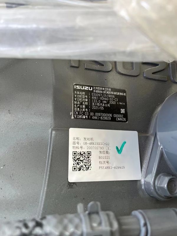 ISUZU6HK1 EFI Nuovo motore assemblaggio Hitachi 330/360, Sany 365, 385 Motore escavatore