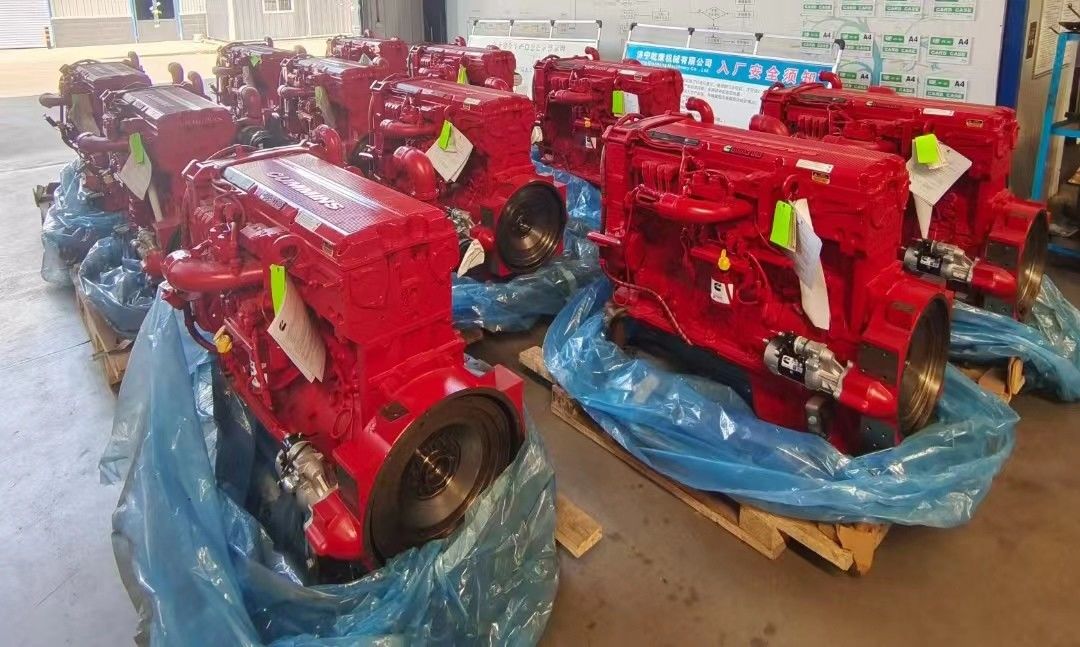 Cummins QSX15 Nuovo motore, Sany 485 escavatore, assemblaggio motore di escavatore rotativo