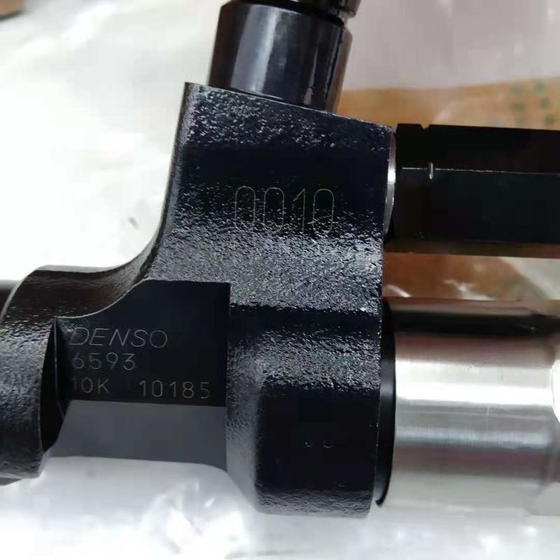 095000-6593 Parti elettriche di escavatori Diesel Common Rail Fuel Injector Assy per HINO J08E