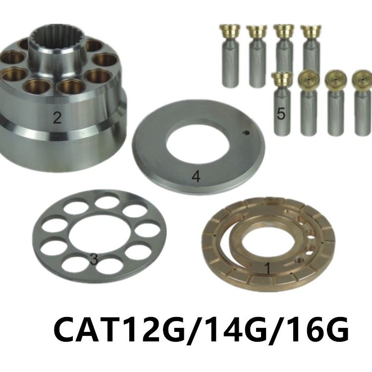 Kit di pompe idrauliche C.A.T, 14G 12G 16G Parti di escavatori C.A.T per pompe a pistoni