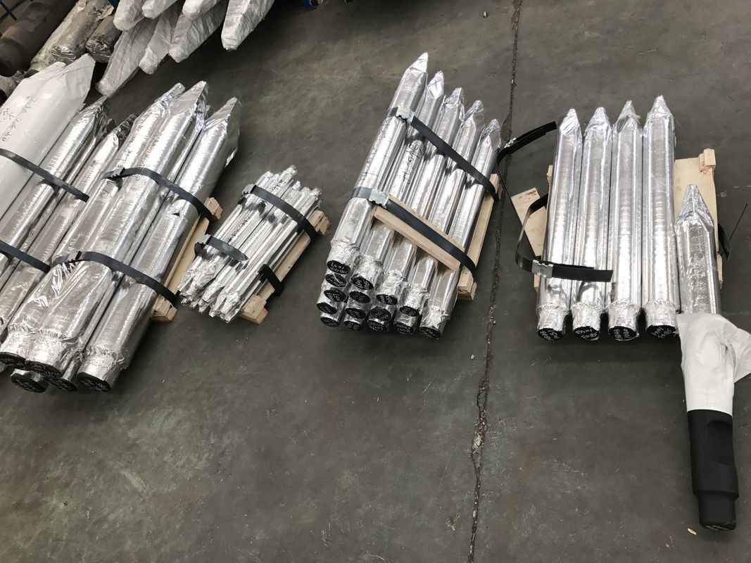 Martello di roccia Tipo silenzioso Rompibile idraulico Martello Chisel 75mm Grigio Colore